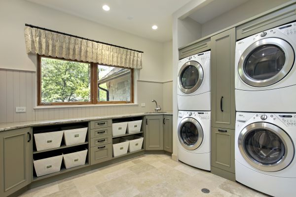 Laundry Storage Installation in Cedar Park