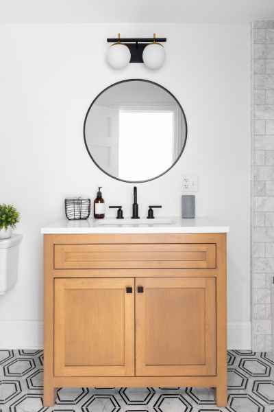 Custom Vanity Installation in Cedar Park