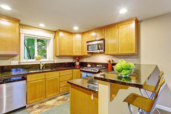 Maple Kitchen Cabinet Service in Cedar Park